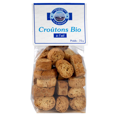 Sachet de Croûtons BIO à l'Ail